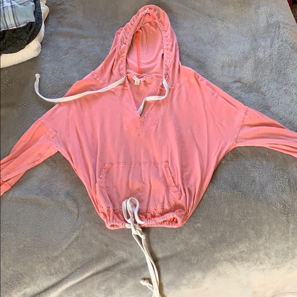 american eagle 3/4 shirt